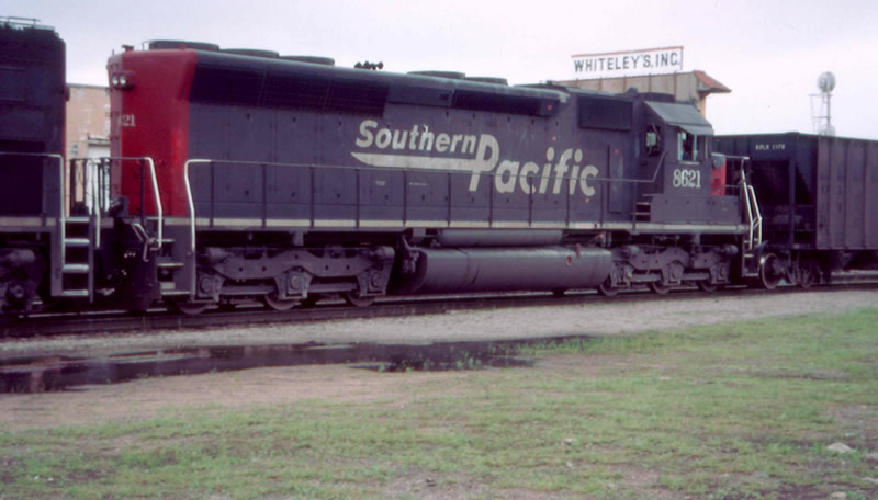 This ex-ATSF SD45 was rebuilt into a SD40M-2